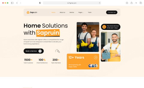 Landing Page Template Usability Image